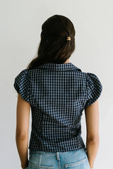 Bethany Plaid Blouse