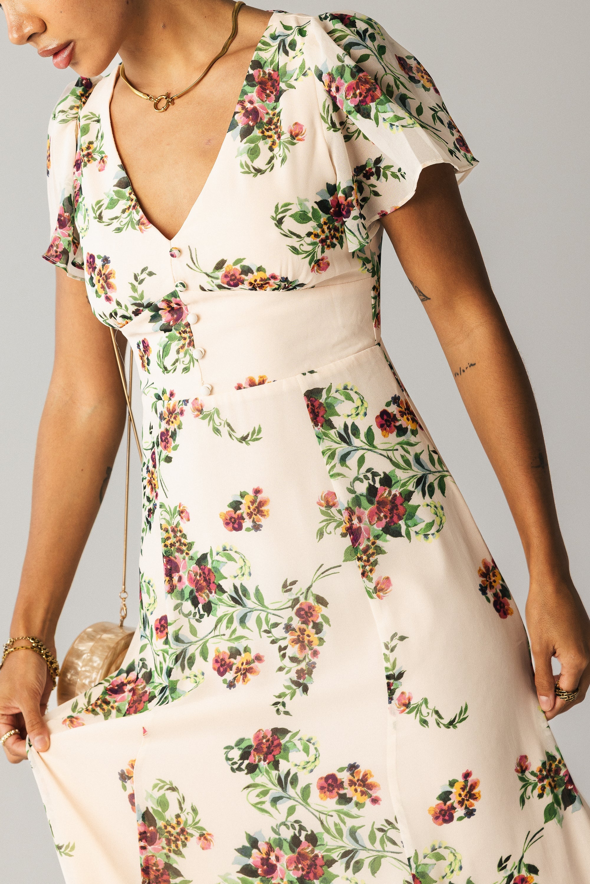 Melissa Floral Maxi Dress