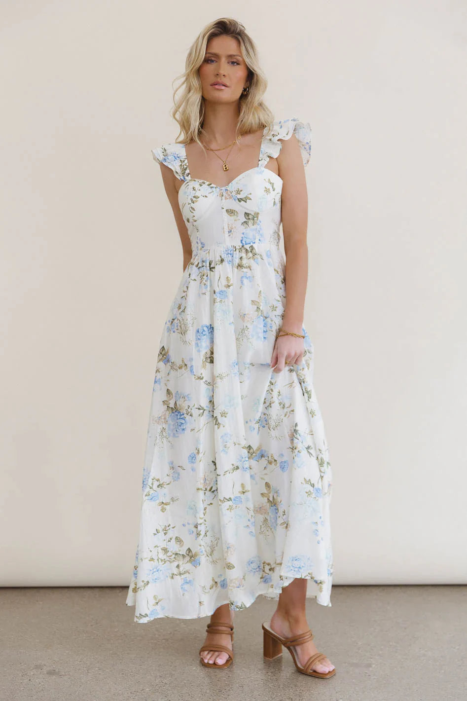 Celeste Floral Maxi Dress