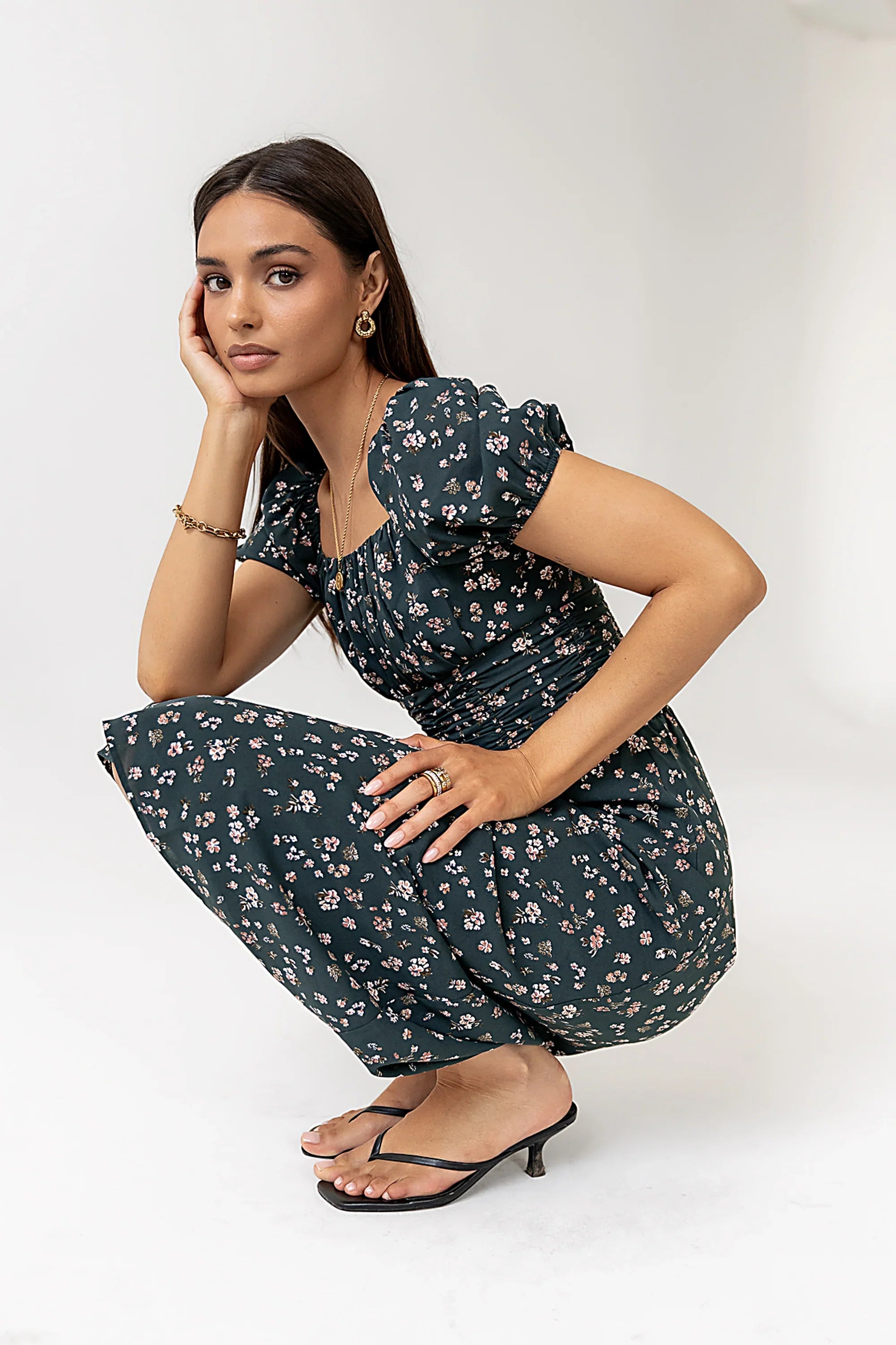 Tara Floral Maxi Dress