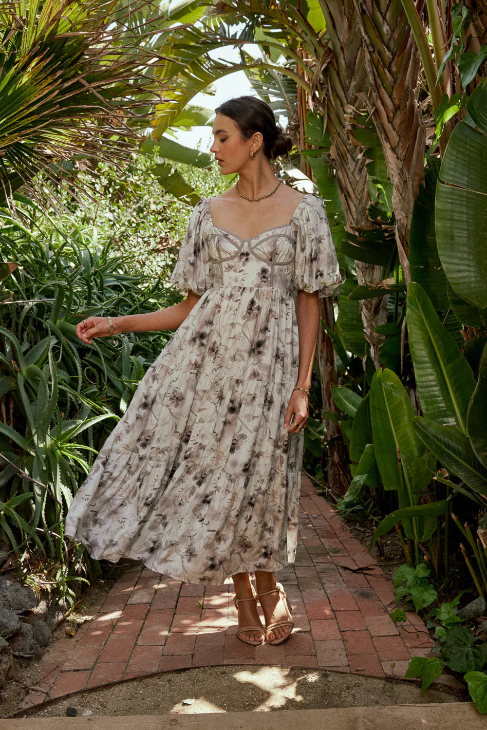 Gaudria Floral Maxi Dress